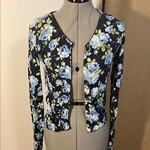 Abercrombie & Fitch Blue and Green Jacket